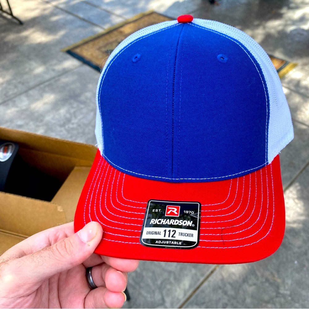 Richardson Original Trucker Adjustable Mesh Hat 112 NEW